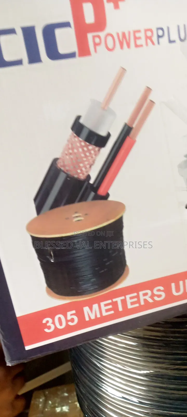 Cicpowerplus Outdoor And Indoor Cctv Cable 305 Meters