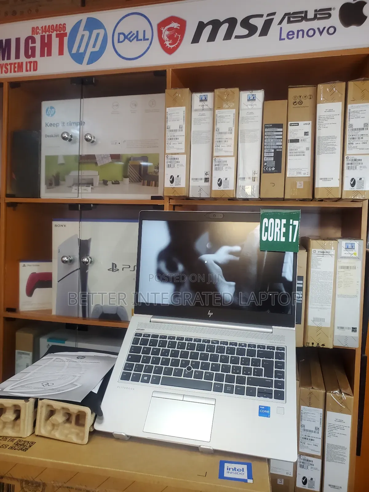 New Laptop HP EliteBook 830 12GB Intel Core 7 SSD 256GB