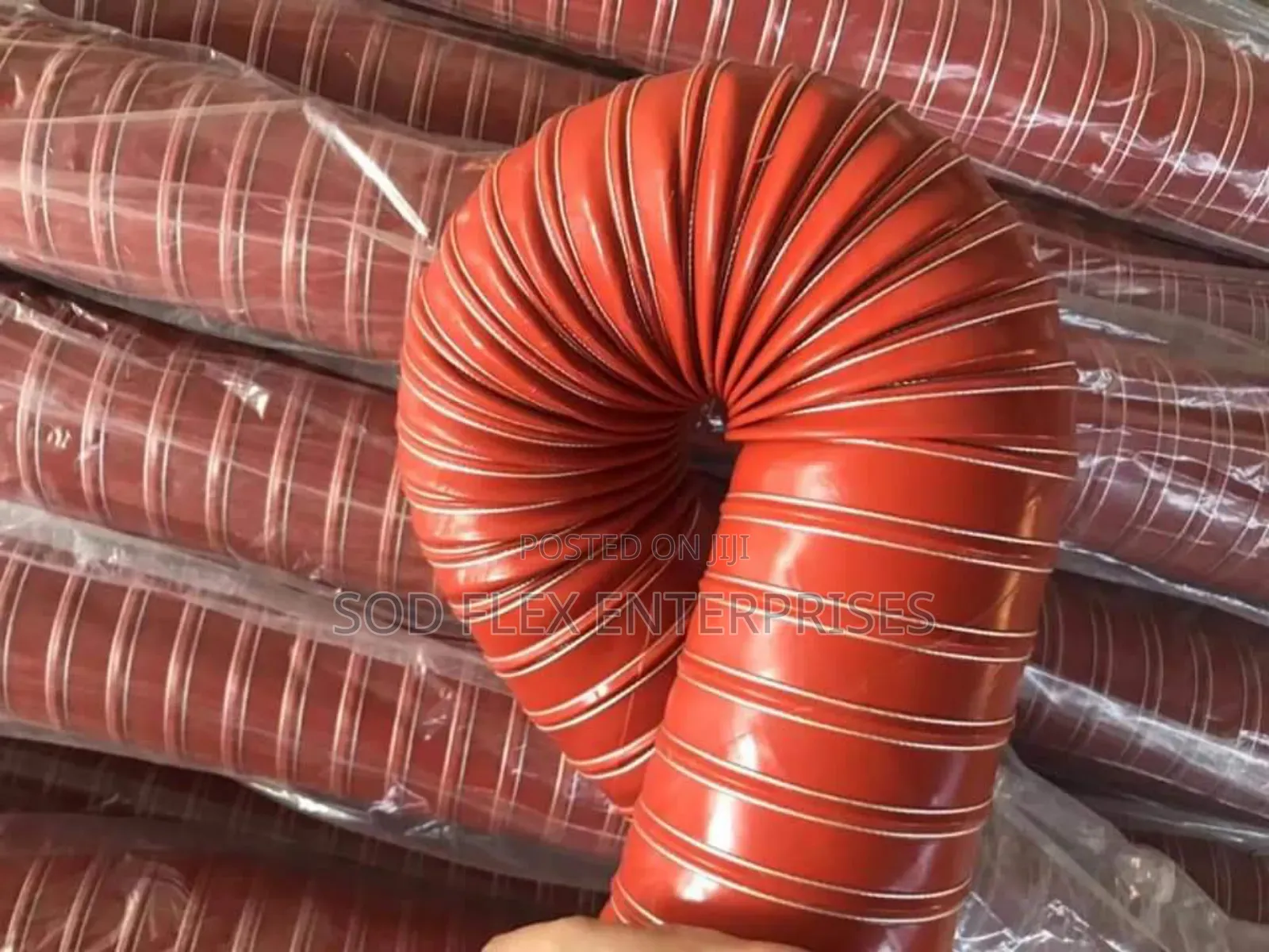 8" Silicone Vacuum Hose