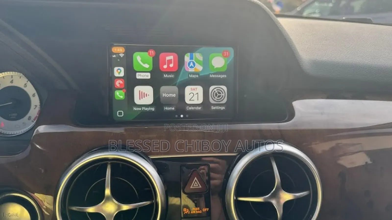 Wireless Carplay and Androidauto Integration for GLK 2013-2015