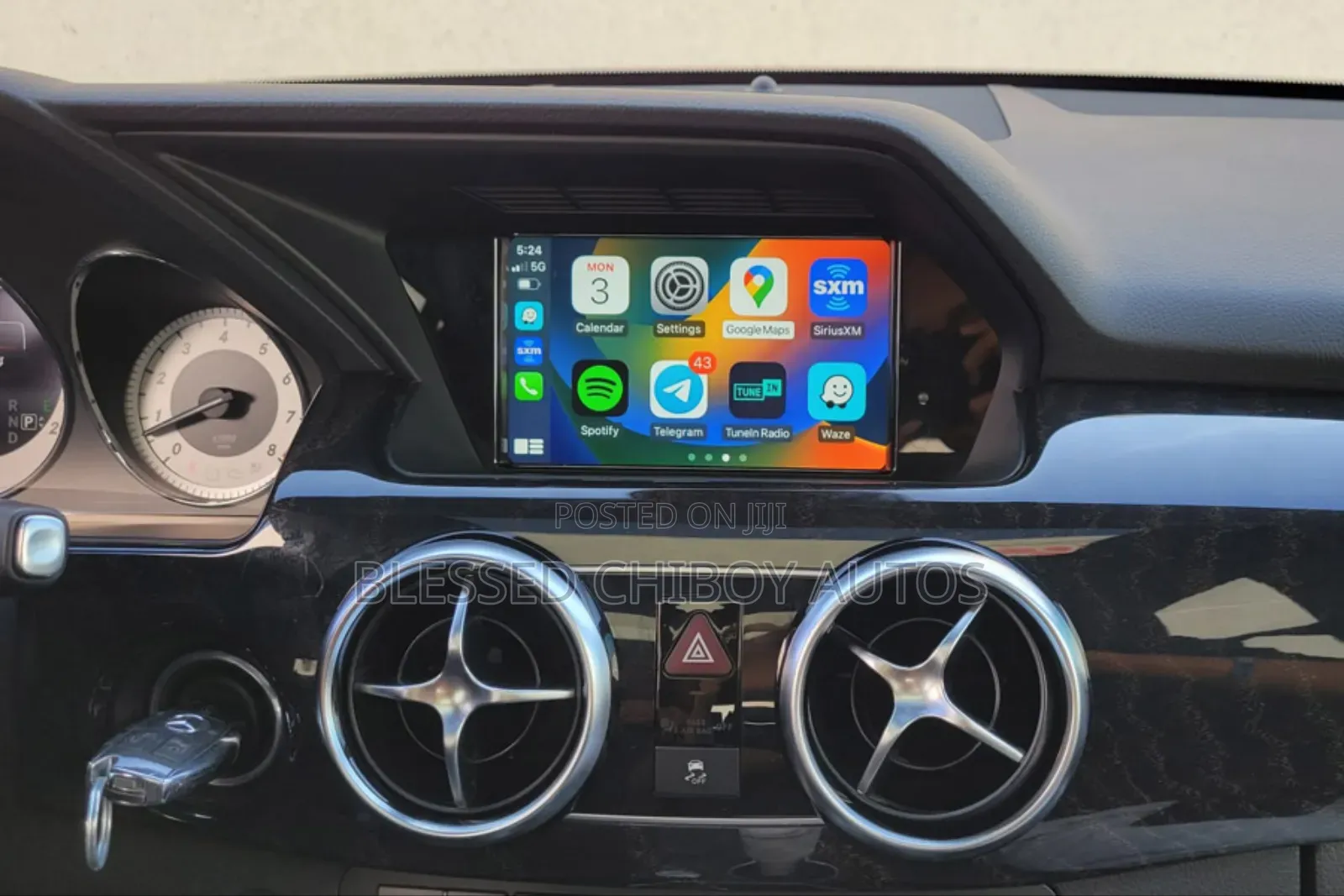 Wireless Carplay and Androidauto Integration for GLK 2013-2015