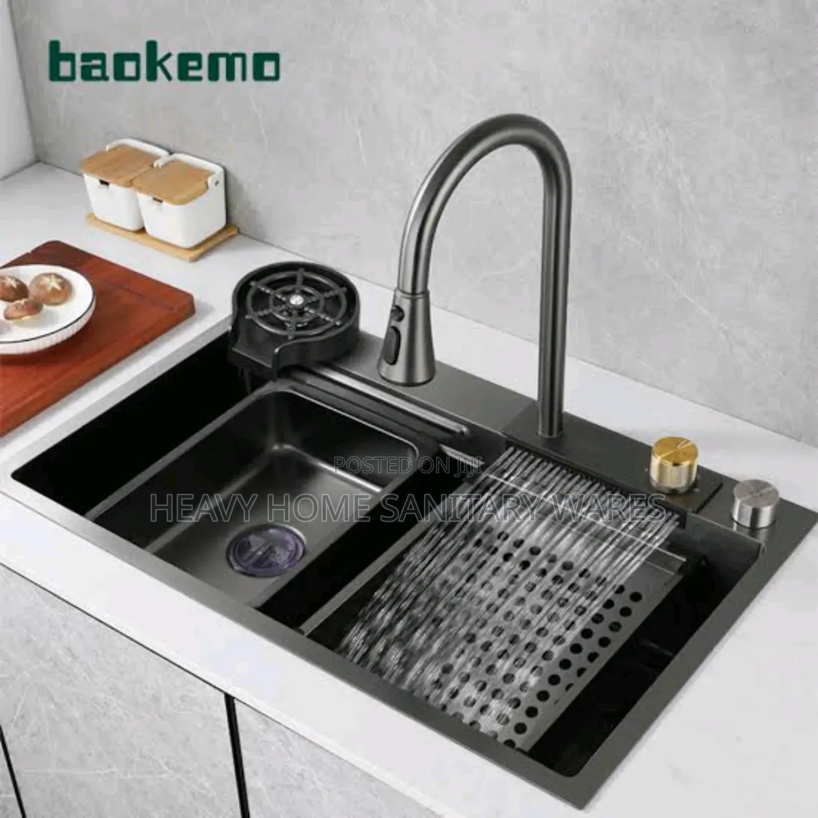 Kitchen Sink With Complete Accessories