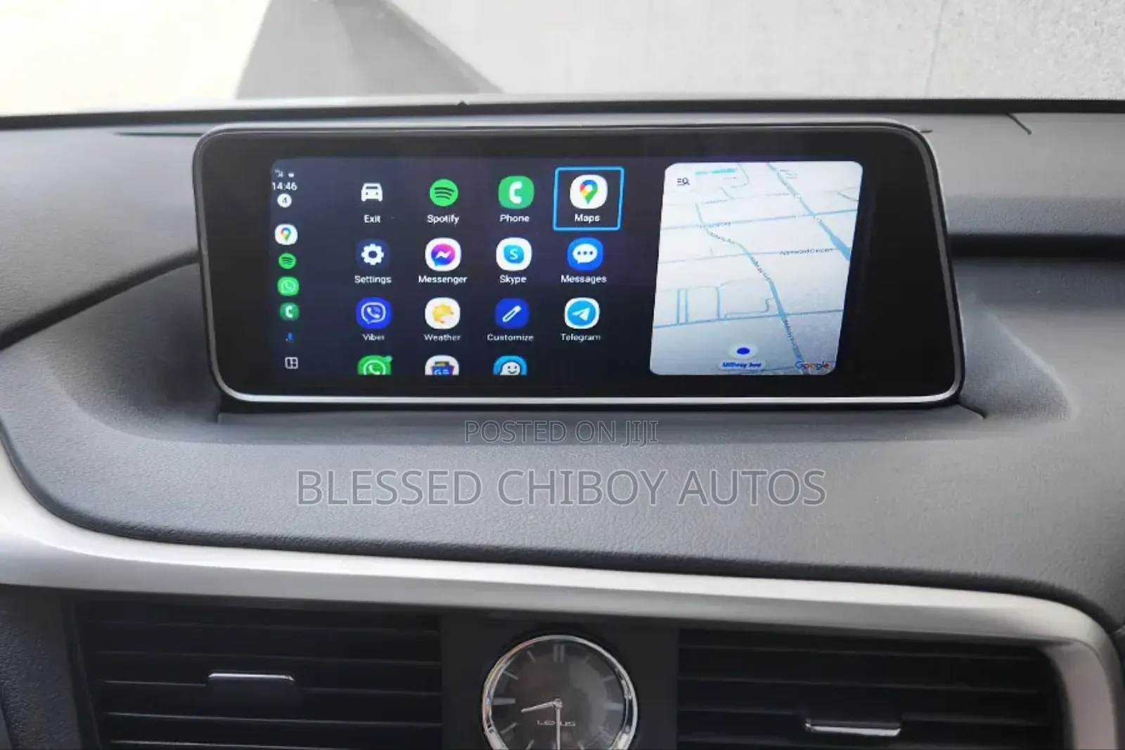 Wireless Carplay and Androidauto Integration for Lexus Rx 2016-2019