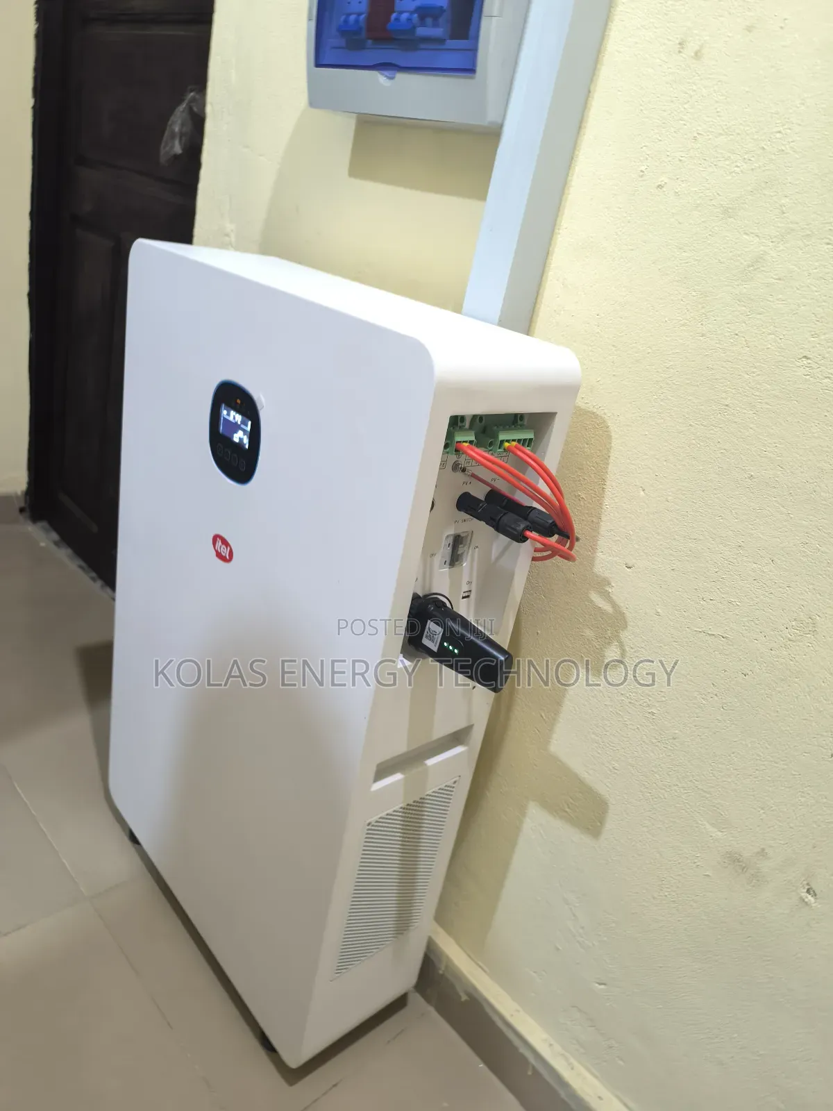 Itel 8kwh
Solar Power System + 8 Jinko 590watt Panels