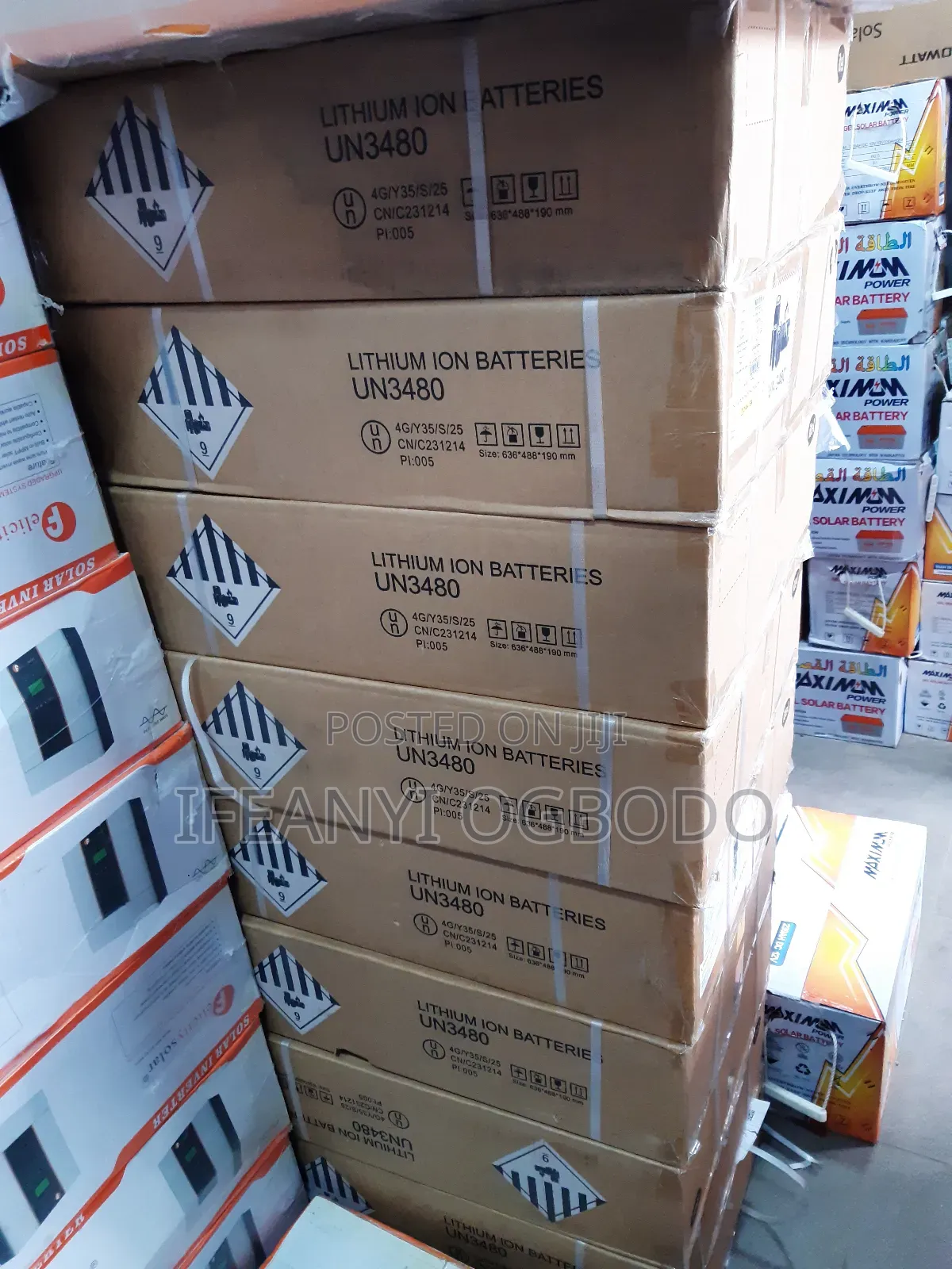 Itel Energy Lithium Ion Battery 2.5kwh 25.6v