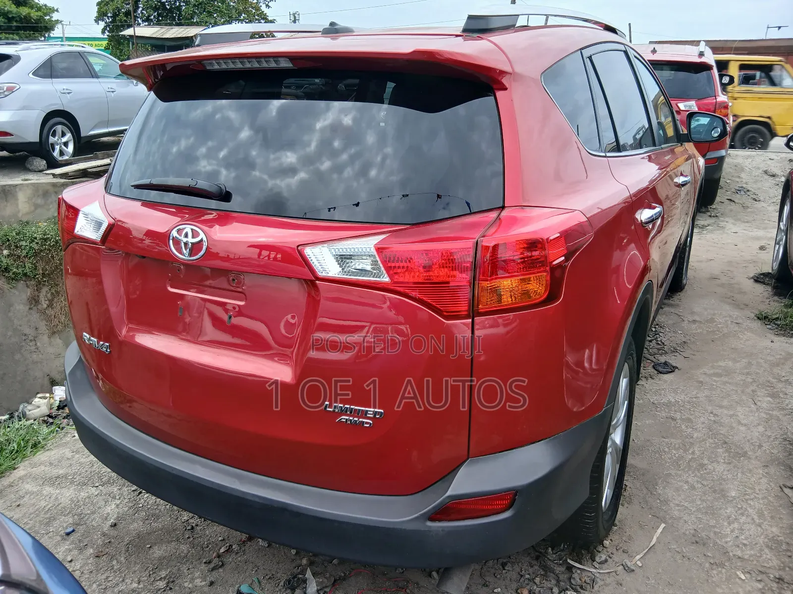 Toyota RAV4 Limited 4dr SUV AWD (2.5L 4cyl 6A) 2014 Red