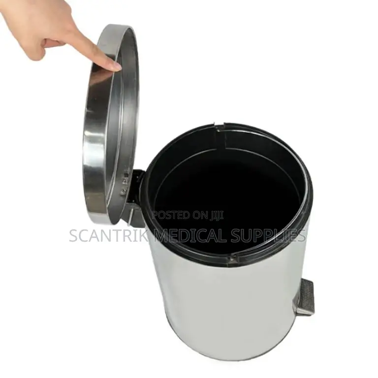Anti-Slip Base Stainless Steel Trash Bin Pedal