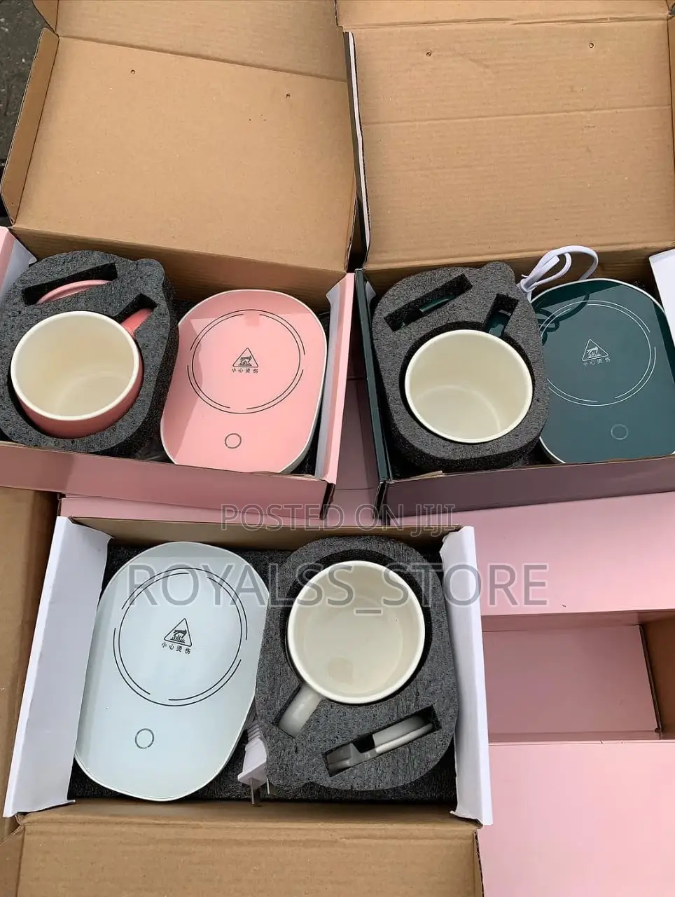 Electric Heating Mug and Saucer – 16w