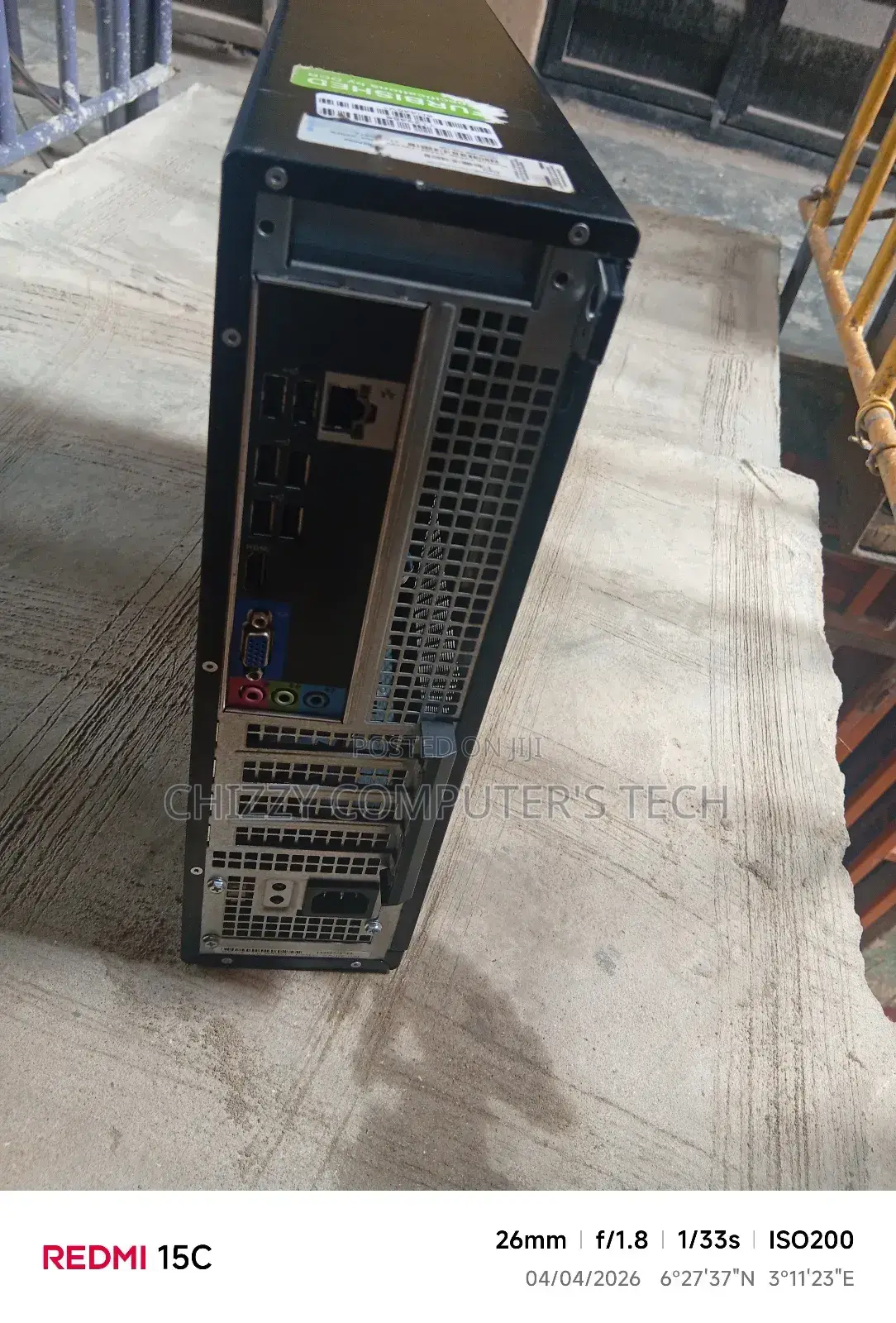 Desktop Computer Dell OptiPlex 390 4GB Intel Core i3 HDD 500GB