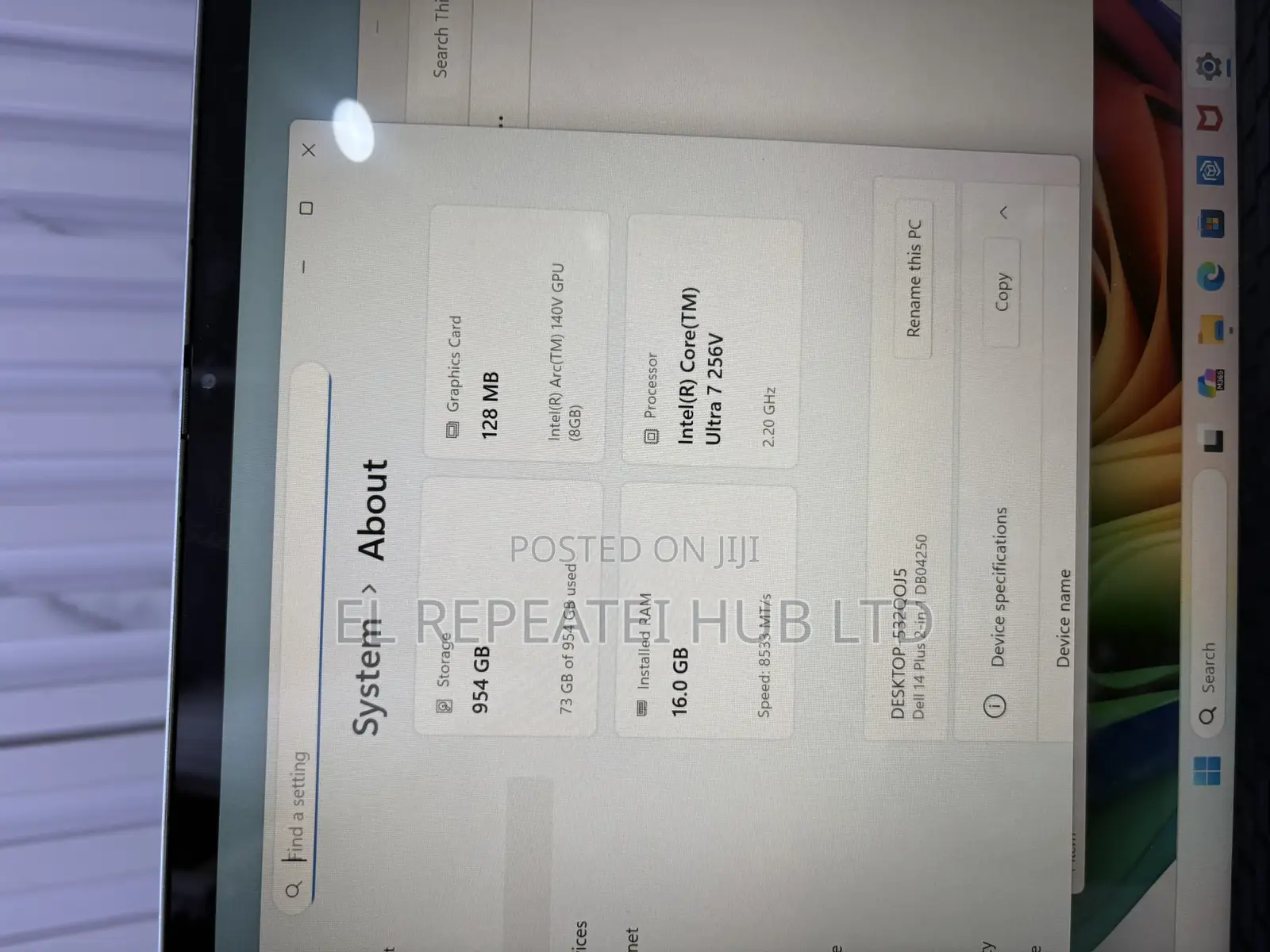Laptop Dell Plus 14 16GB Intel Core Ultra 7 SSD 1T