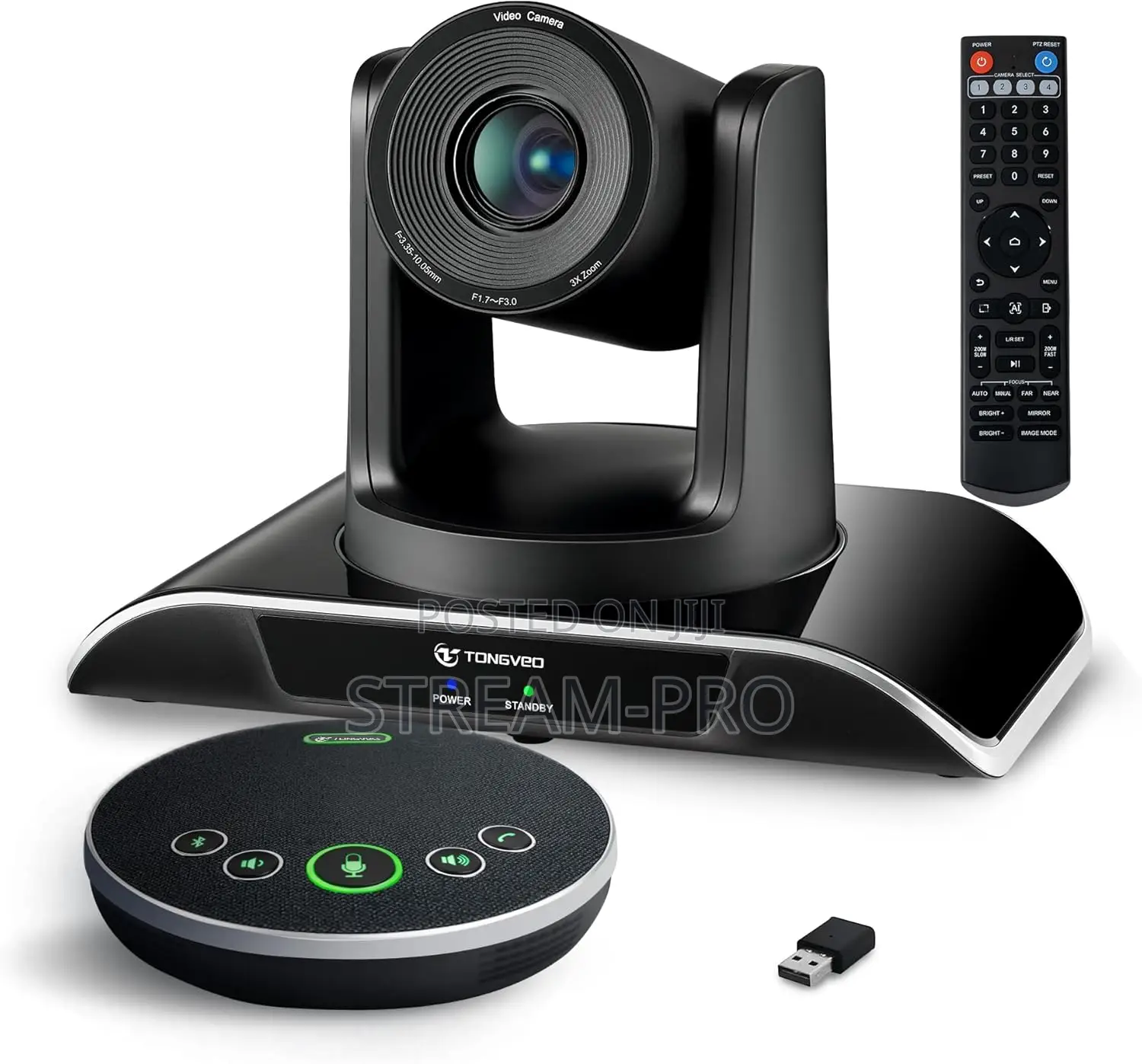 Tongveo All-in-One Conference Room Video Camera System Al Autotracking