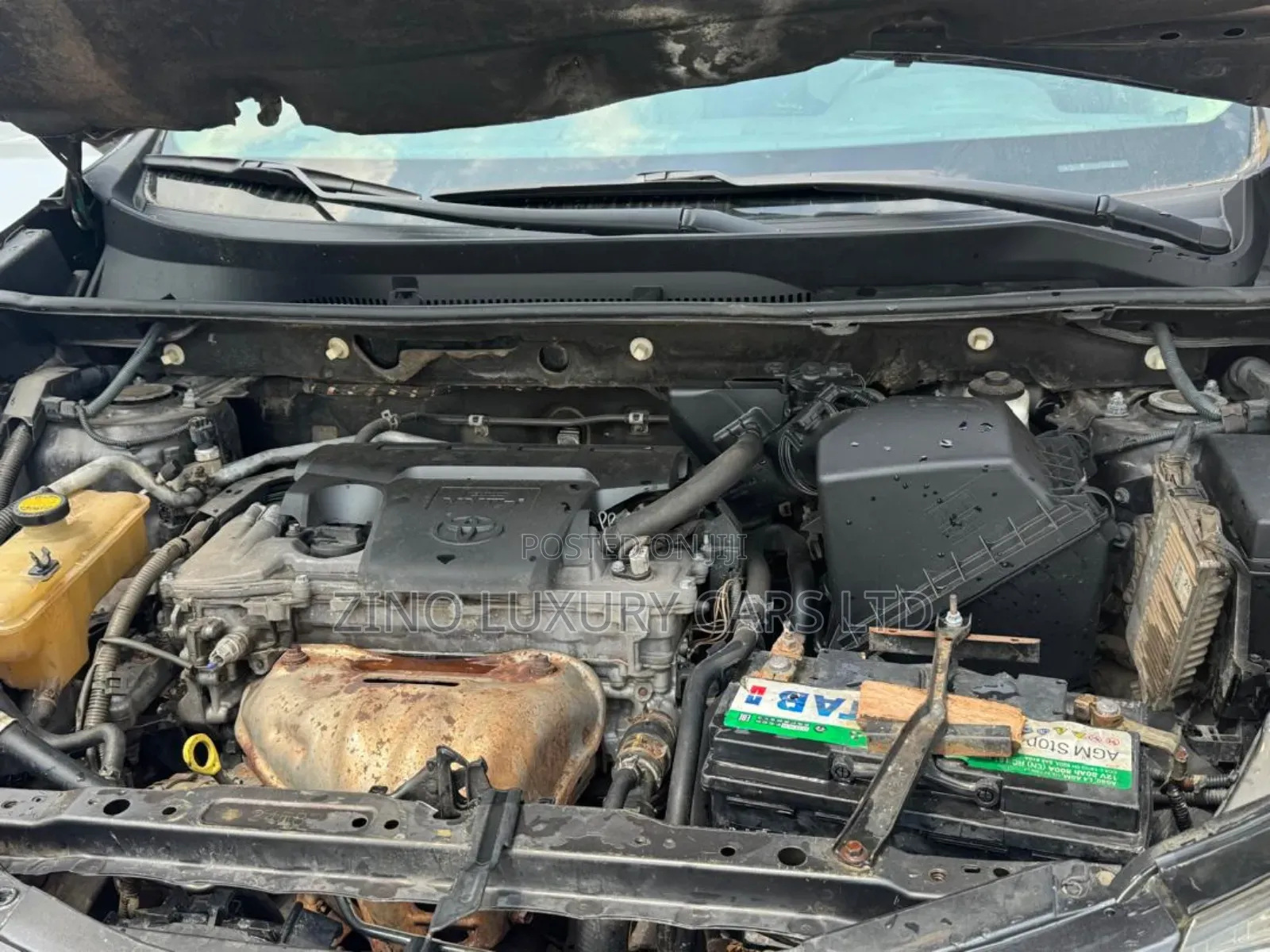 Toyota RAV4 XLE FWD (2.5L 4cyl 6A) 2013 Gray