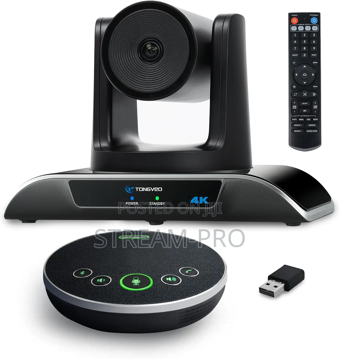 Tongveo 20x Optical Zoom Conference Room Camera System With Control