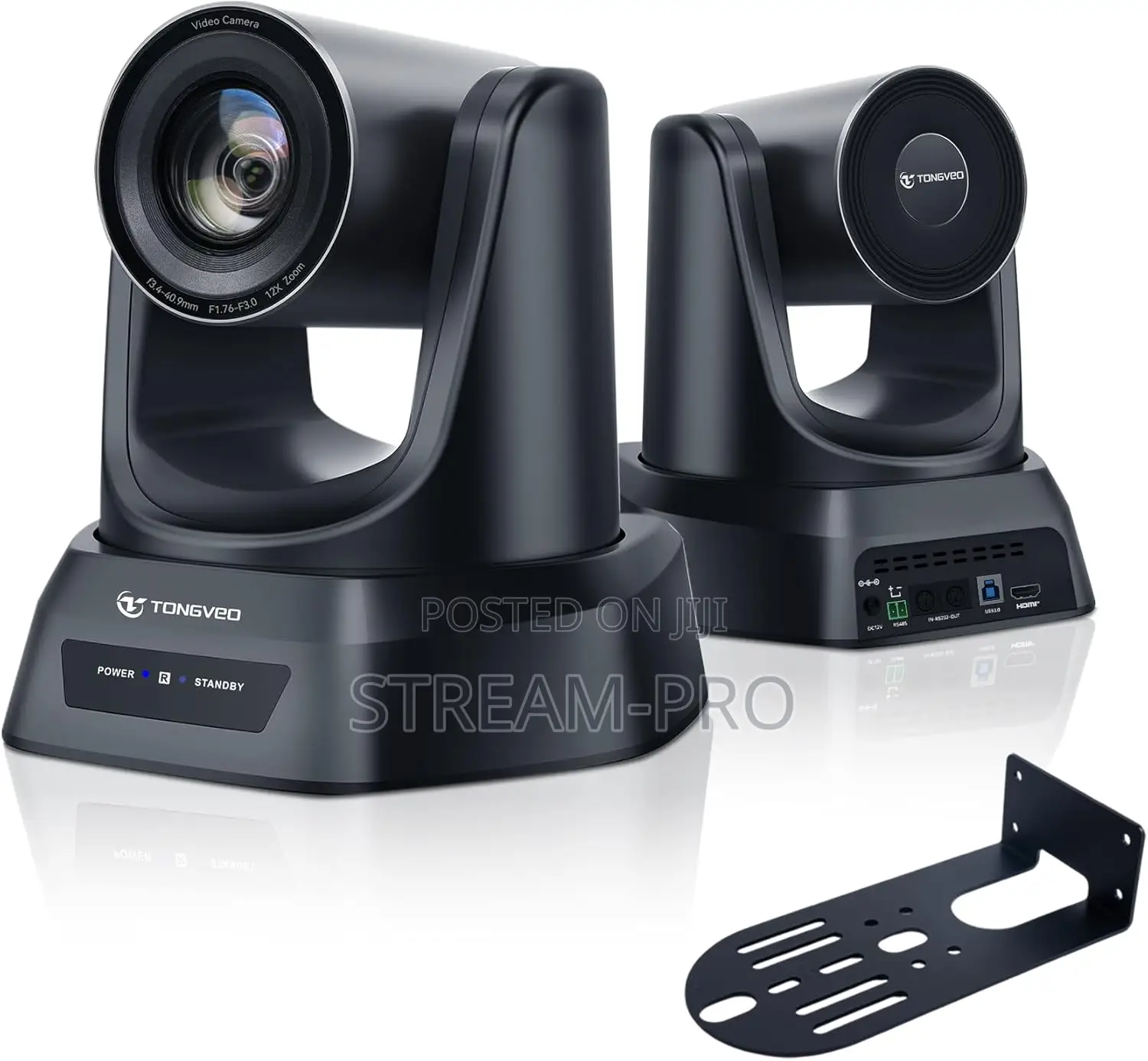 Tongveo PTZ Camera Ai Auto Tracking 12x Optical Zoom Conference Camera