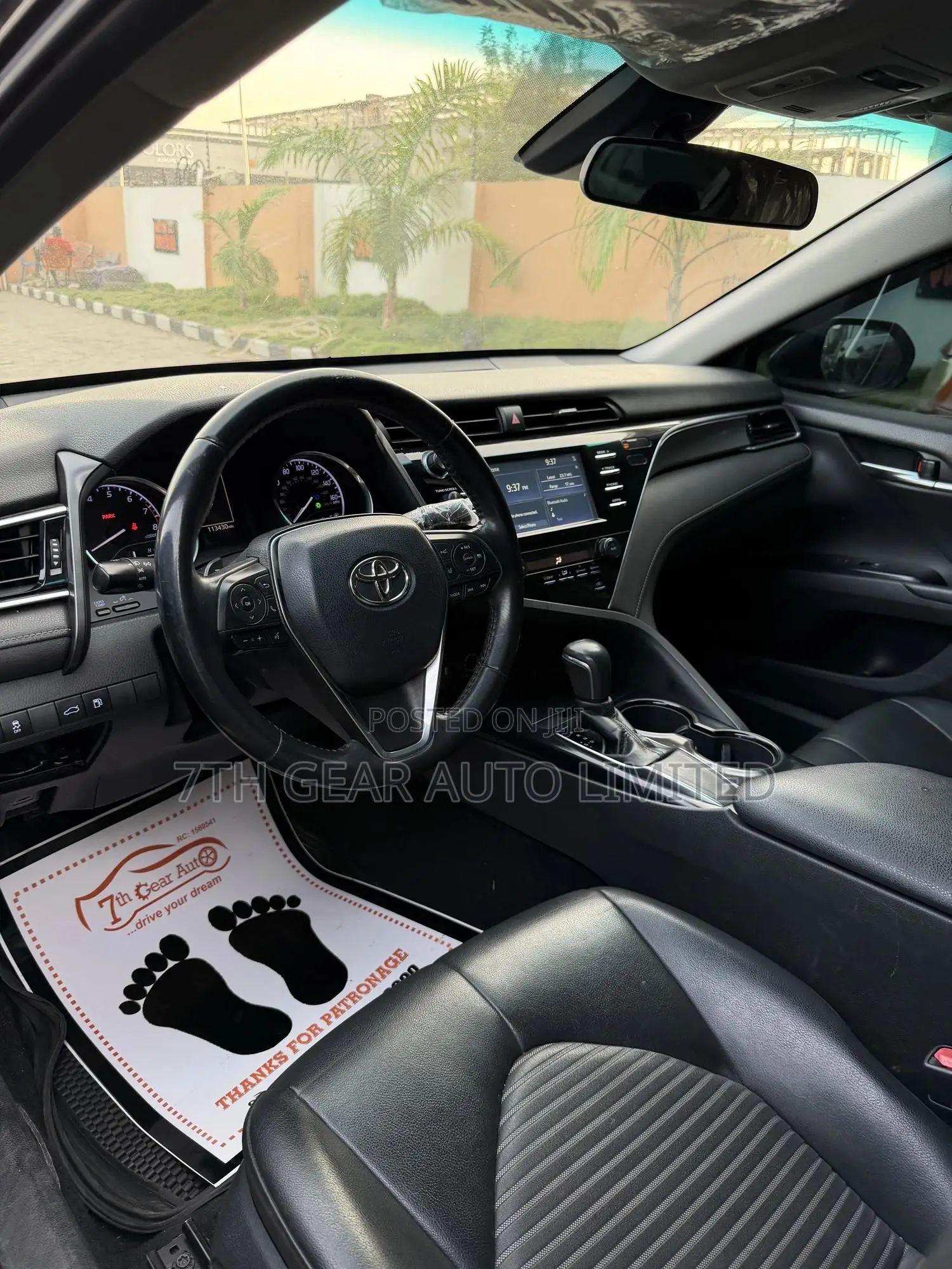 Toyota Camry SE (2.5L 4cyl 8A) 2019 Black