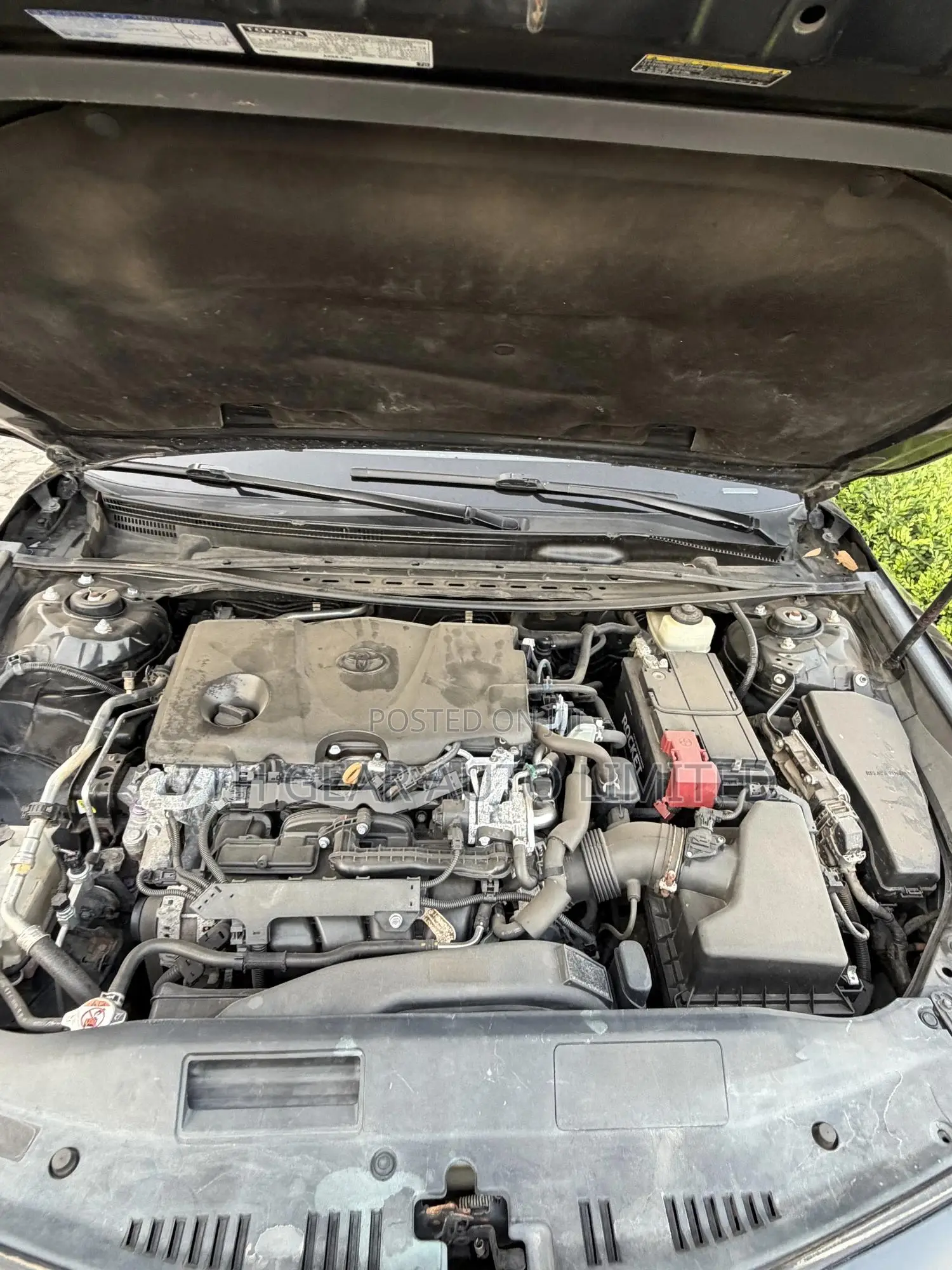 Toyota Camry SE (2.5L 4cyl 8A) 2019 Black
