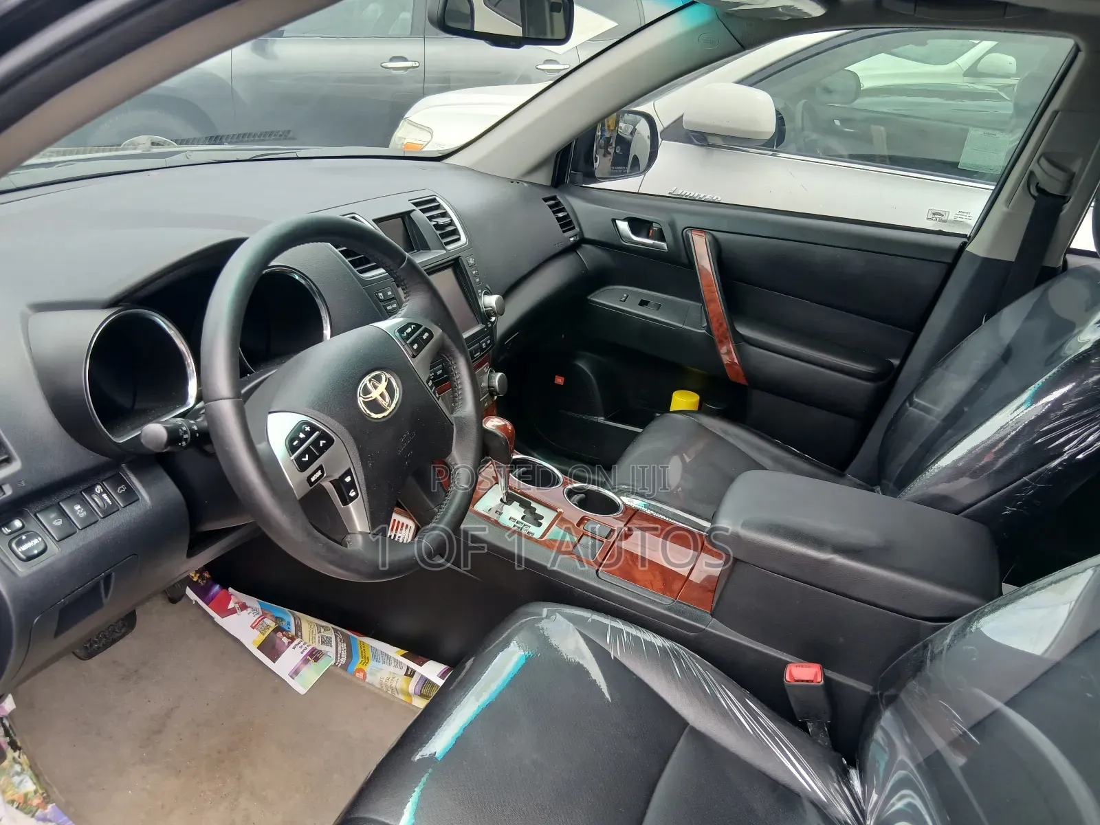 Toyota Highlander Limited 3.5l 4WD 2013 Black