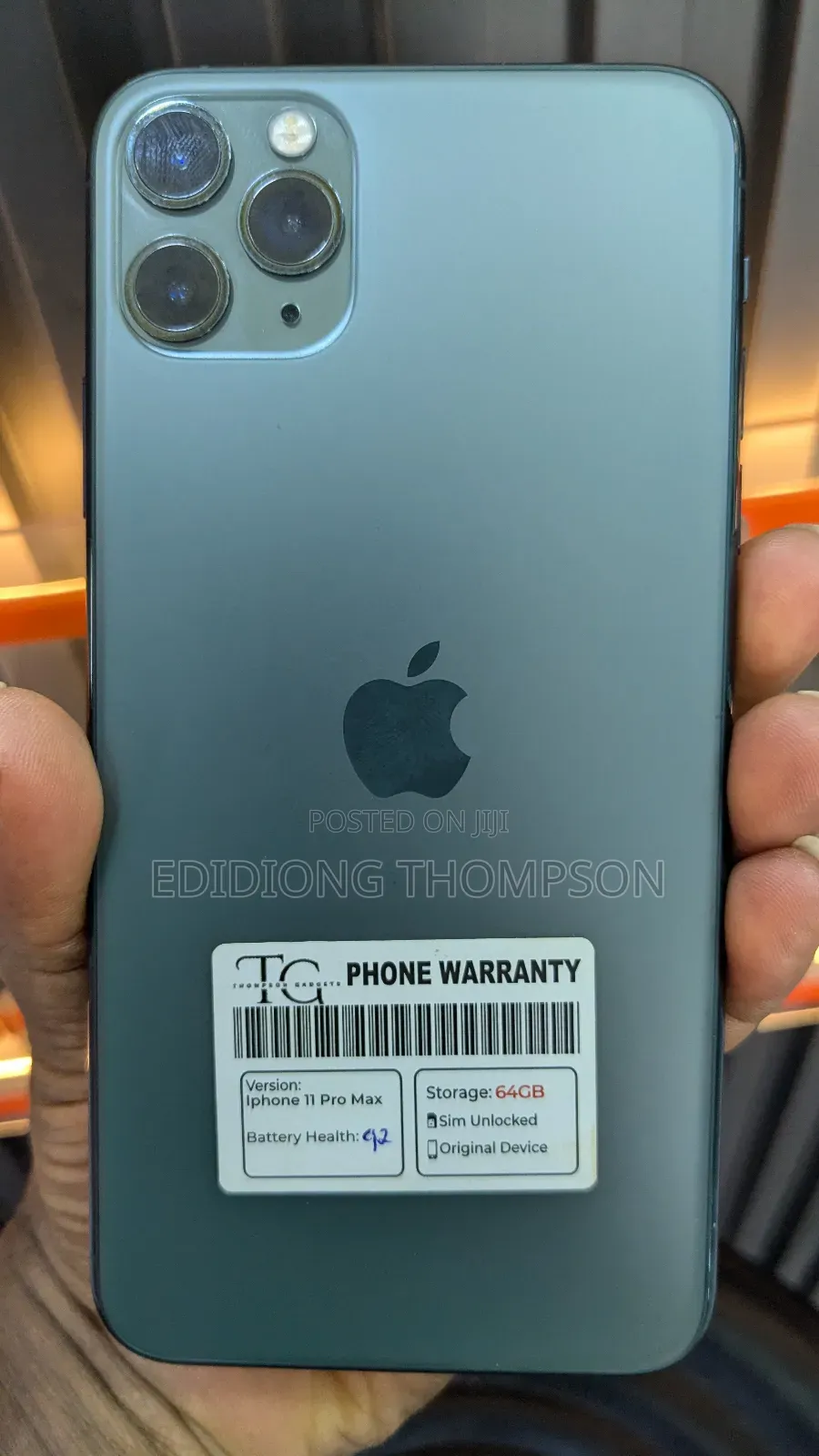 Apple iPhone 11 Pro Max 64 GB Gray