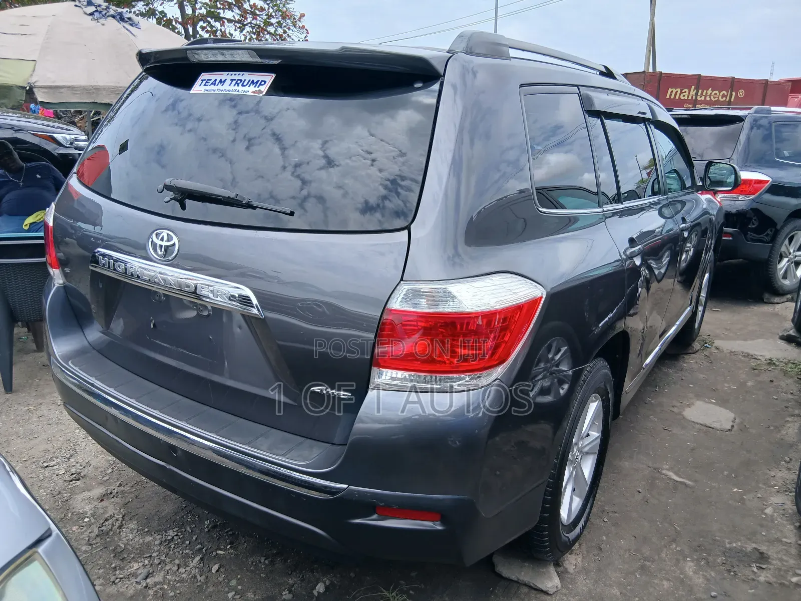 Toyota Highlander Limited 3.5l 4WD 2013 Gray