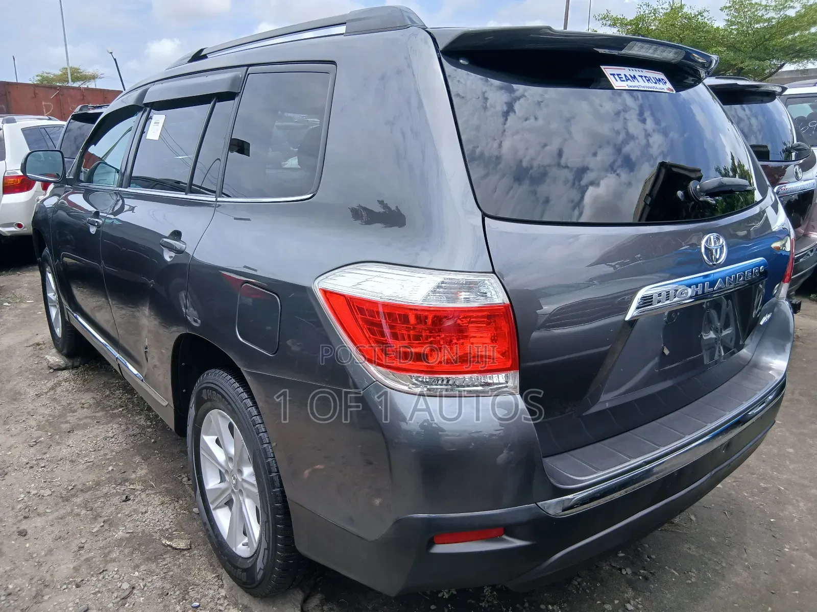 Toyota Highlander Limited 3.5l 4WD 2013 Gray