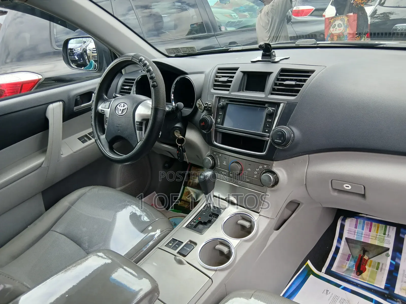Toyota Highlander Limited 3.5l 4WD 2013 Gray