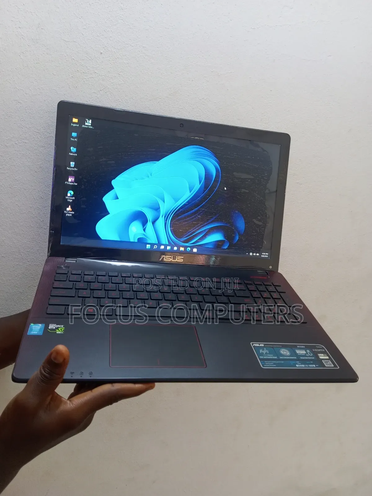Laptop Asus X550JK 8GB Intel Core i7 HDD 500GB