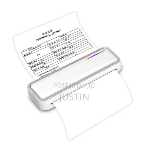 A4 Portable Inkless Wireless Printer for Indoor and Outdoor Use