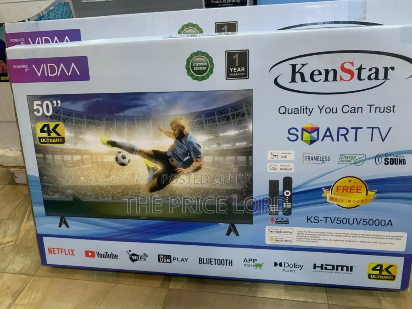 Kenstar 55 Smart TV Uhd