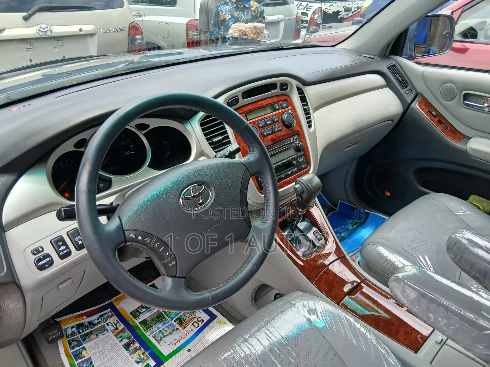 Toyota Highlander Limited V6 4x4 2006 Gray