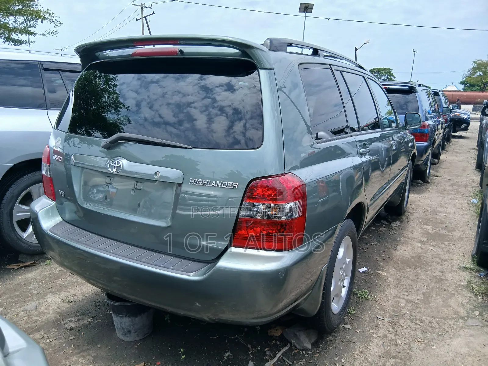 Toyota Highlander Limited V6 4x4 2006 Green