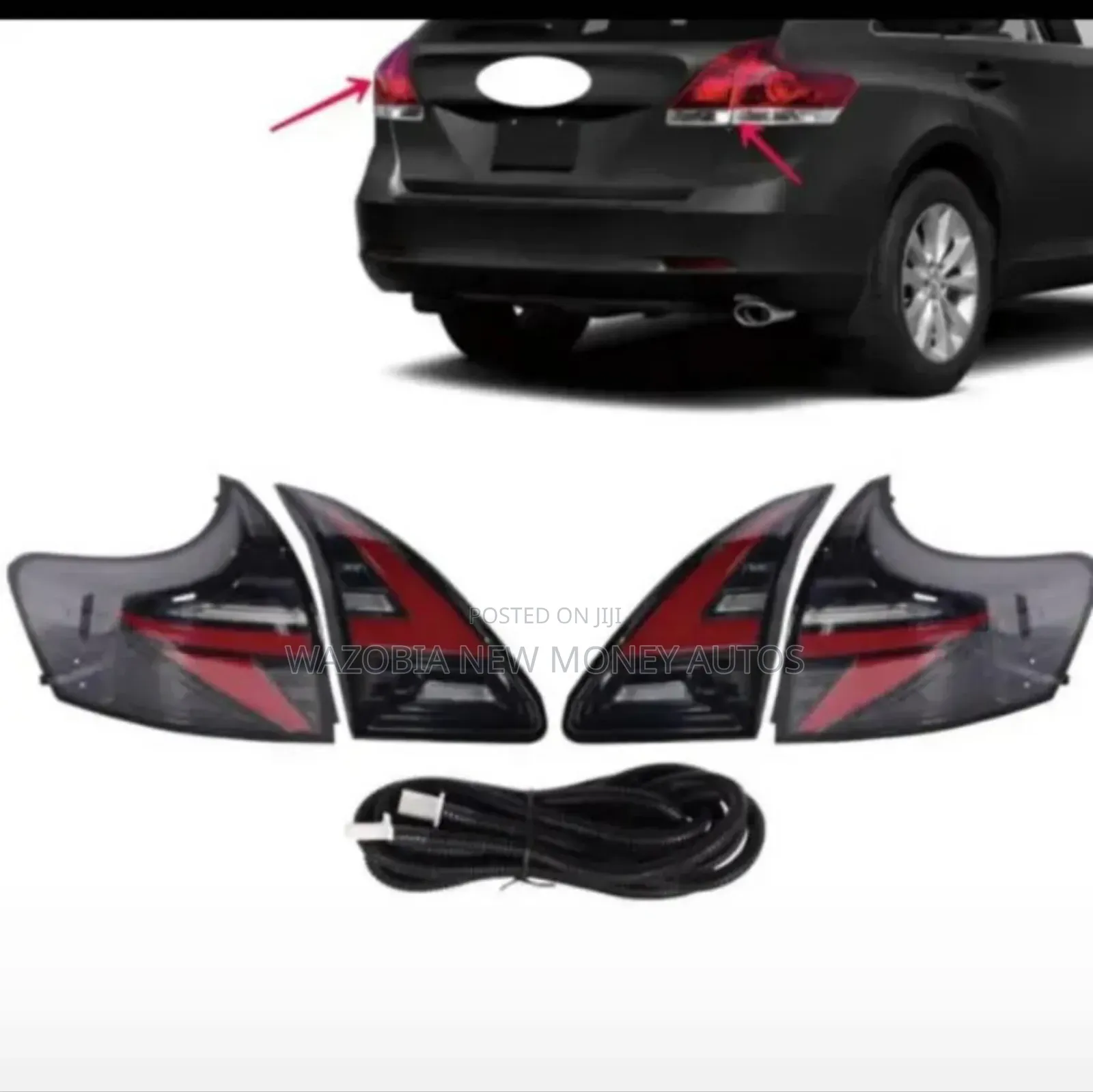 Upgrading Backlight Toyota Venza 2010 Model Upgraded To 2020 Model