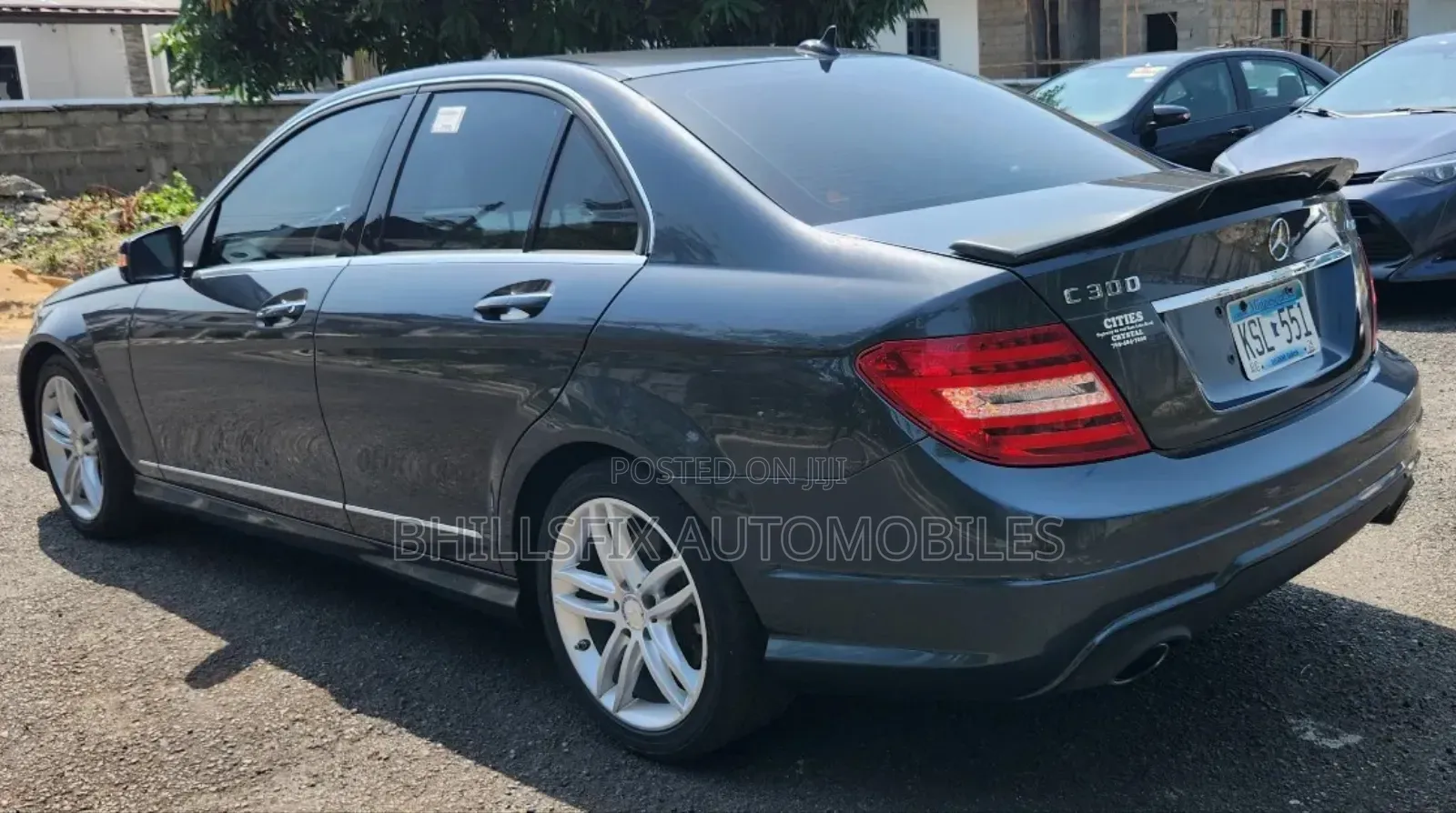 Mercedes-Benz C300 Sport 4Matic Sedan AWD (3.5L 6cyl 7A) 2013 Gray