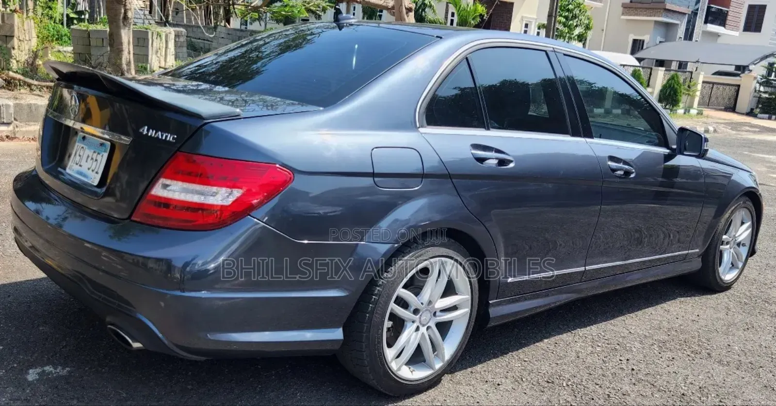 Mercedes-Benz C300 Sport 4Matic Sedan AWD (3.5L 6cyl 7A) 2013 Gray