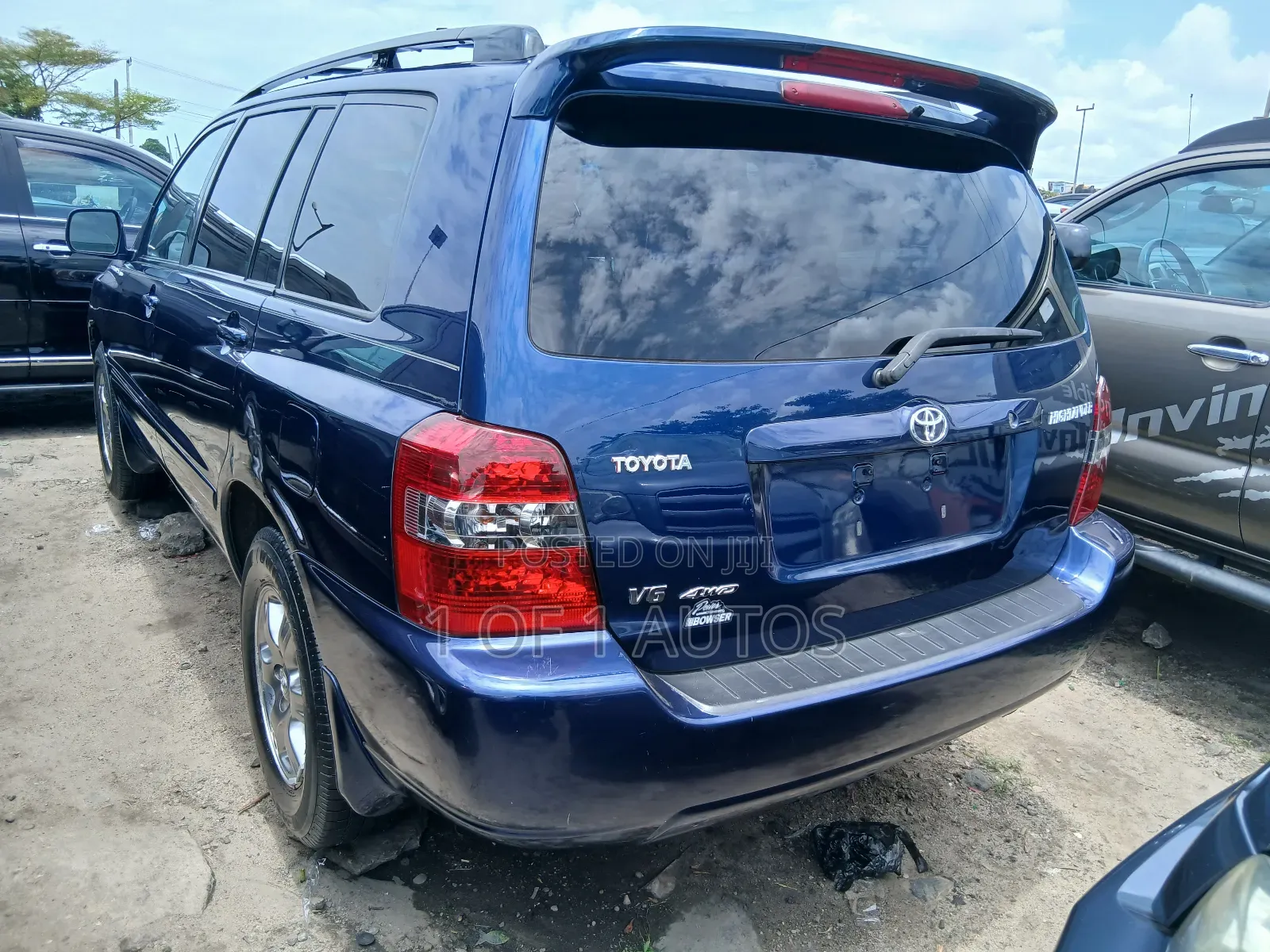 Toyota Highlander Limited V6 2005 Blue