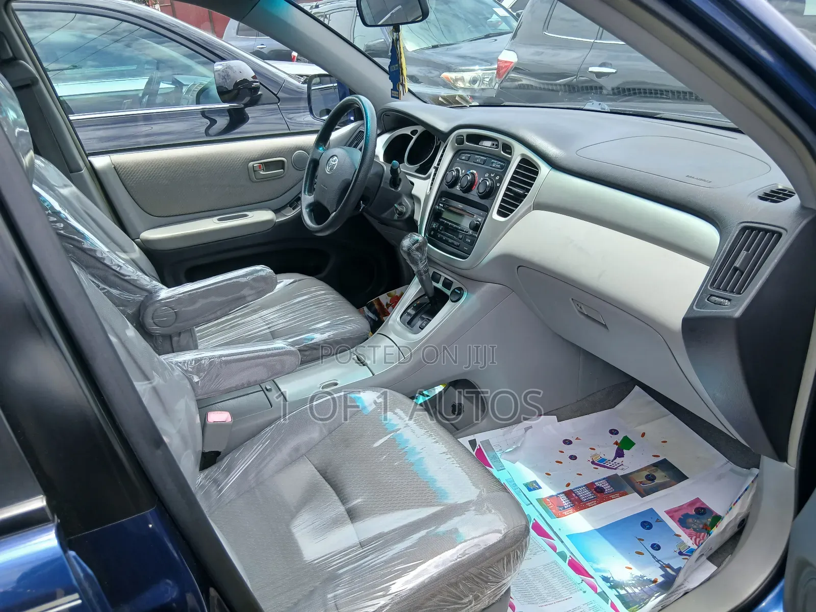 Toyota Highlander Limited V6 2005 Blue