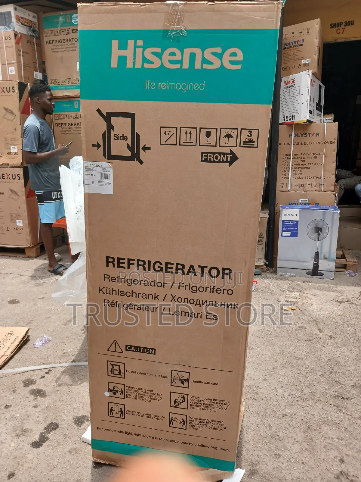 Hisense Standing Fridge