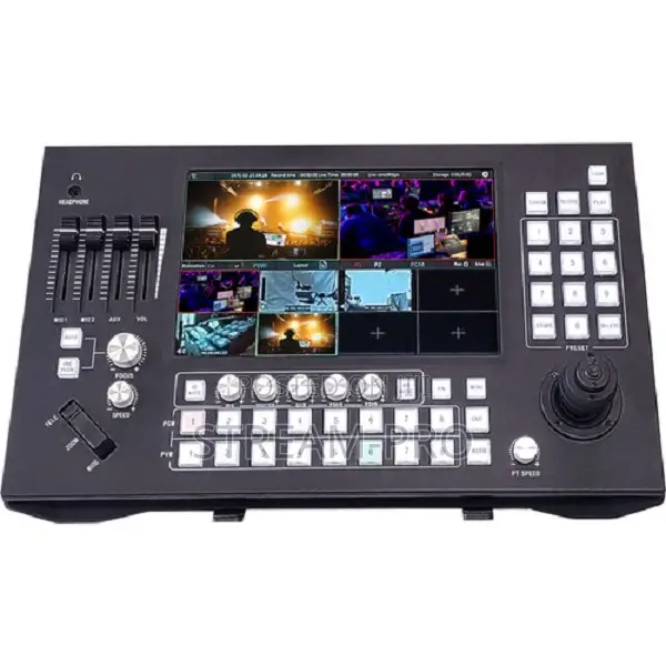 Ptzcam Switch N8 8-Channel Ndi Hx2 Switcher and PTZ Controller