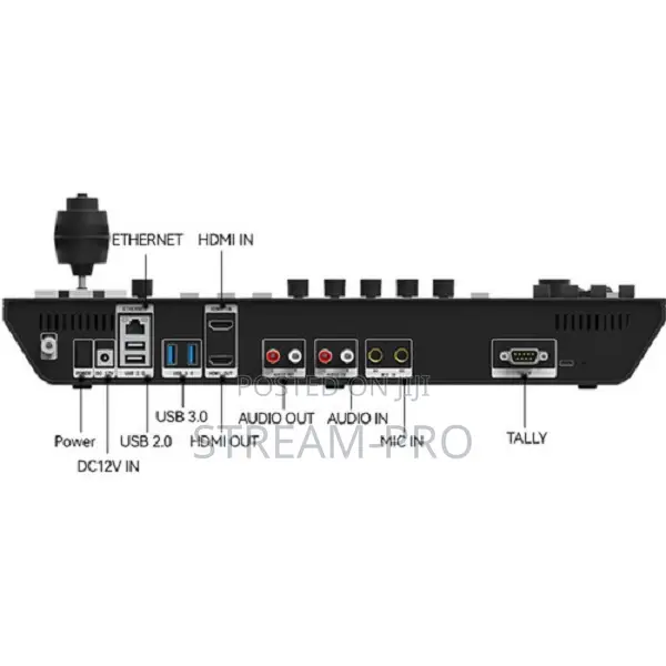 Ptzcam Switch N8 8-Channel Ndi Hx2 Switcher and PTZ Controller