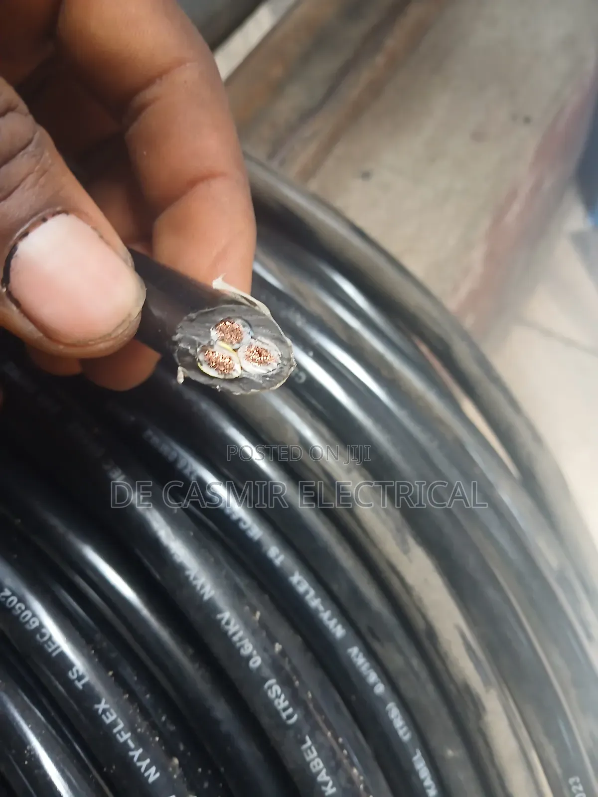 3x6mm2 PVC/PVC Flexible Kablo