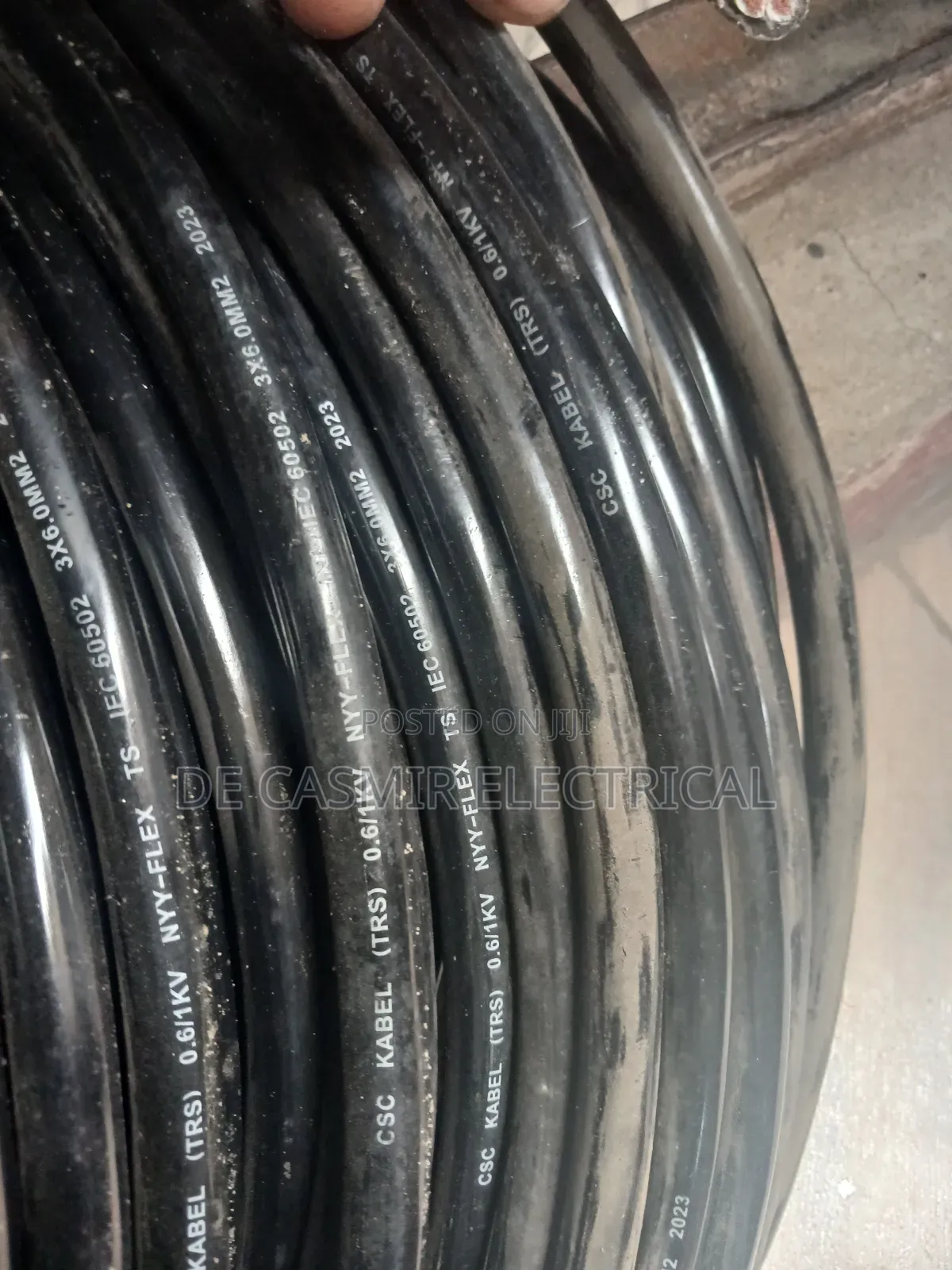 3x6mm2 PVC/PVC Flexible Kablo