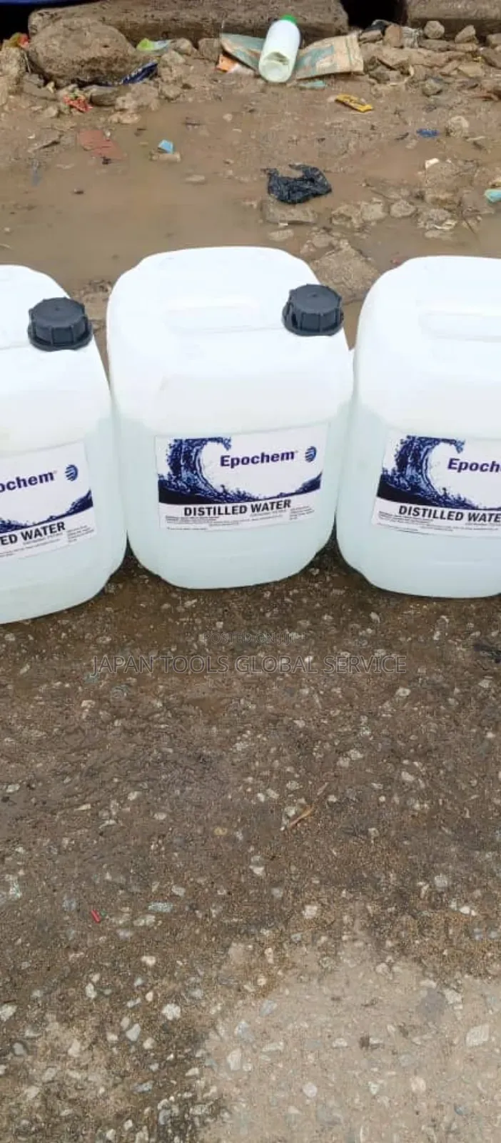 Epochem Distilled Water 20litre