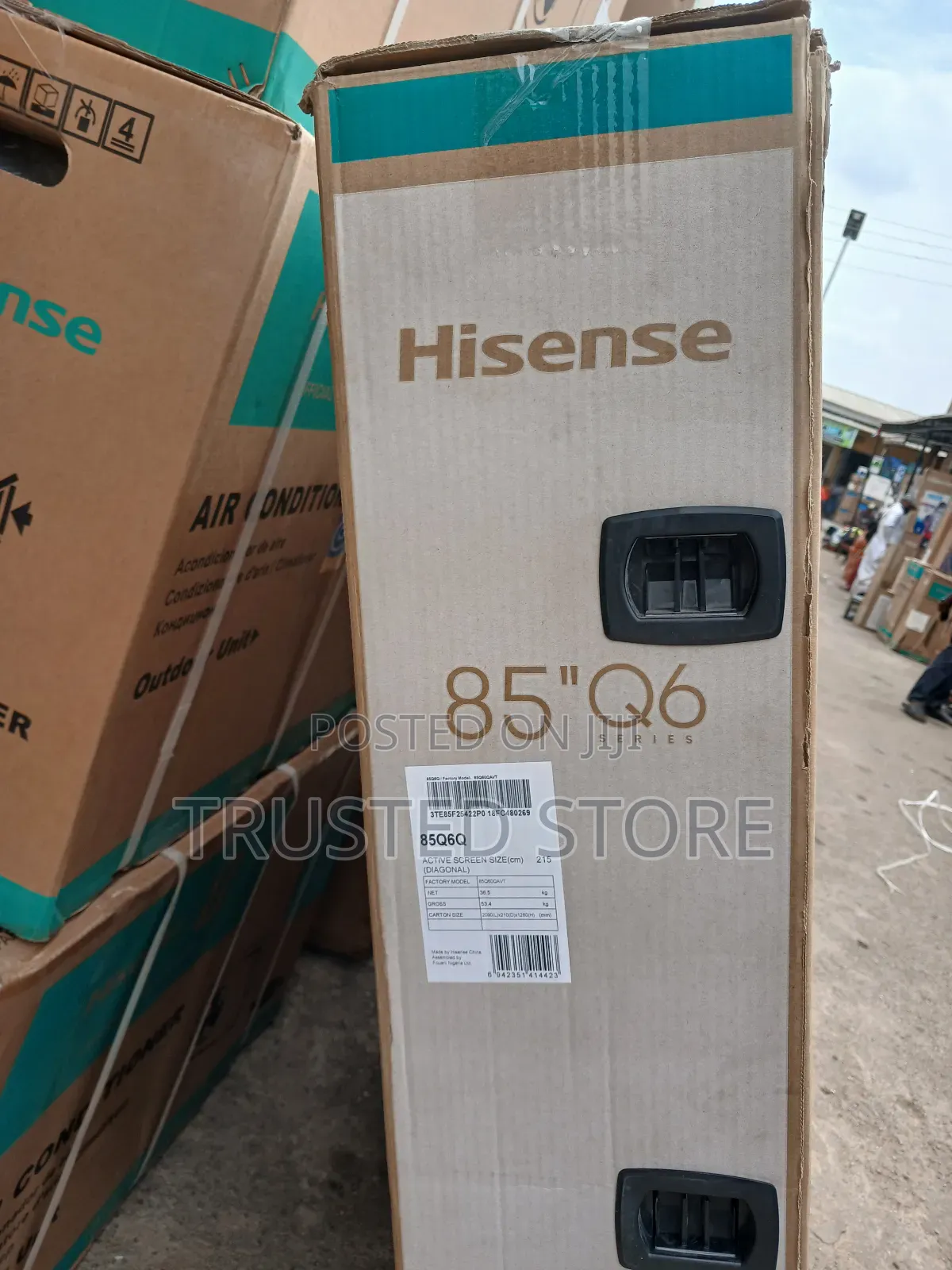 Hisense 85" Qled Q6 Smart Tv