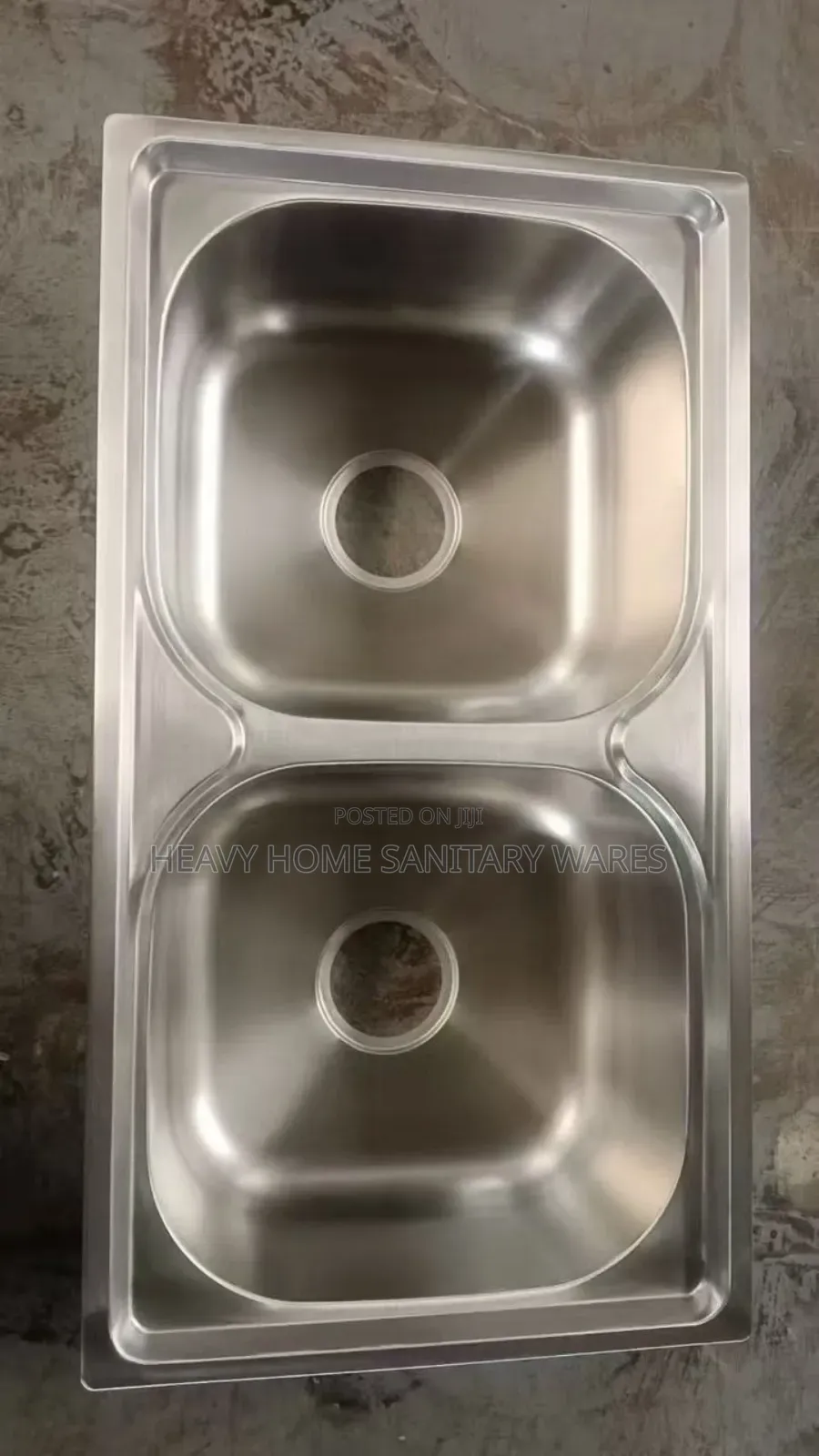 Double Bowl Sink 3" B4