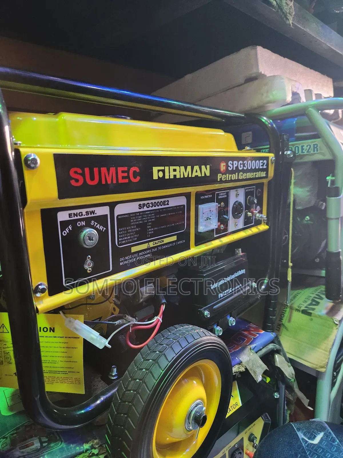 3.5kva Original Firman Generator With 100%Copper Coir
