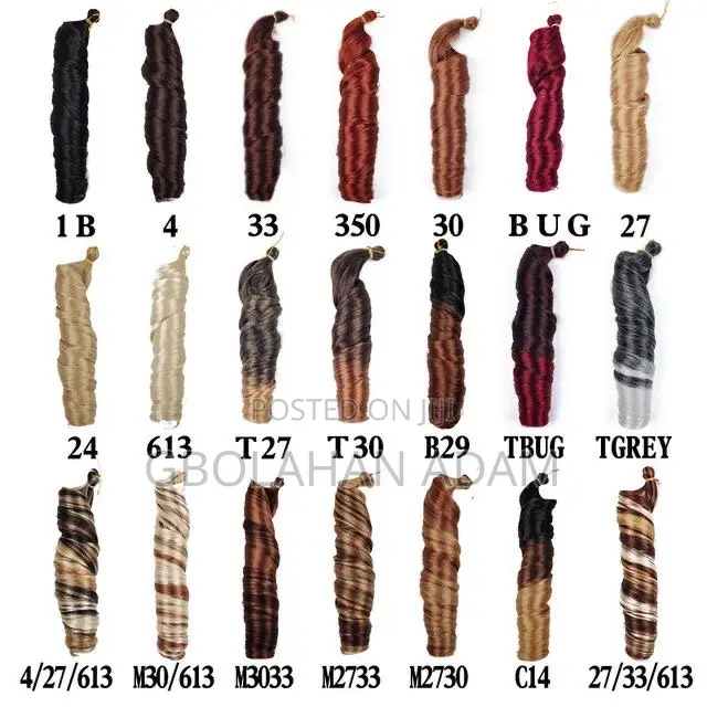 Italian Cur Braiding Hair Extensions