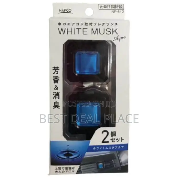 Car Air Conditioner Clip White Musk Air Freshener