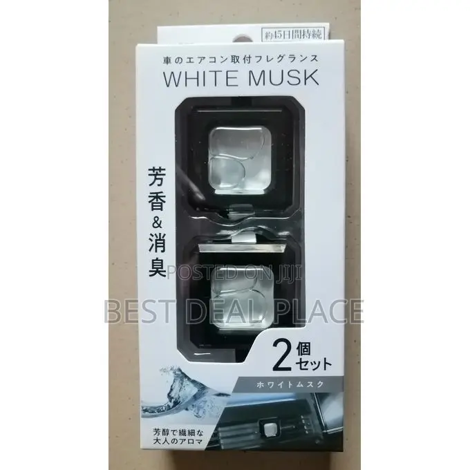 Car Air Conditioner Clip White Musk Air Freshener