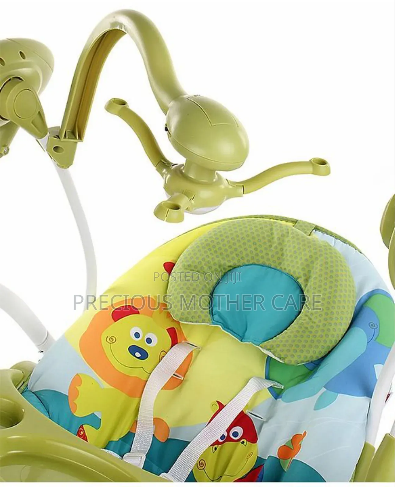 Baby Electric Music Foldable Swing With Comfortable Seat and and Tray