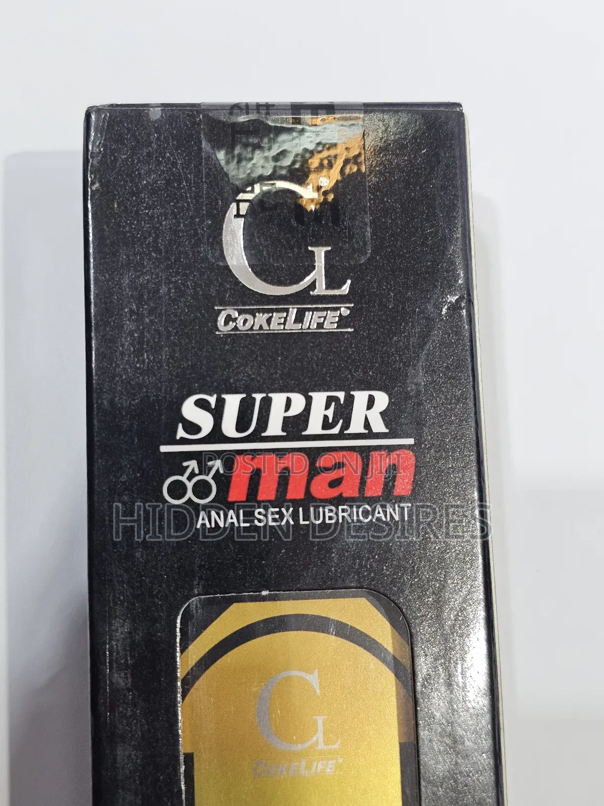 Super Man Pain Relief Anal Lubricant