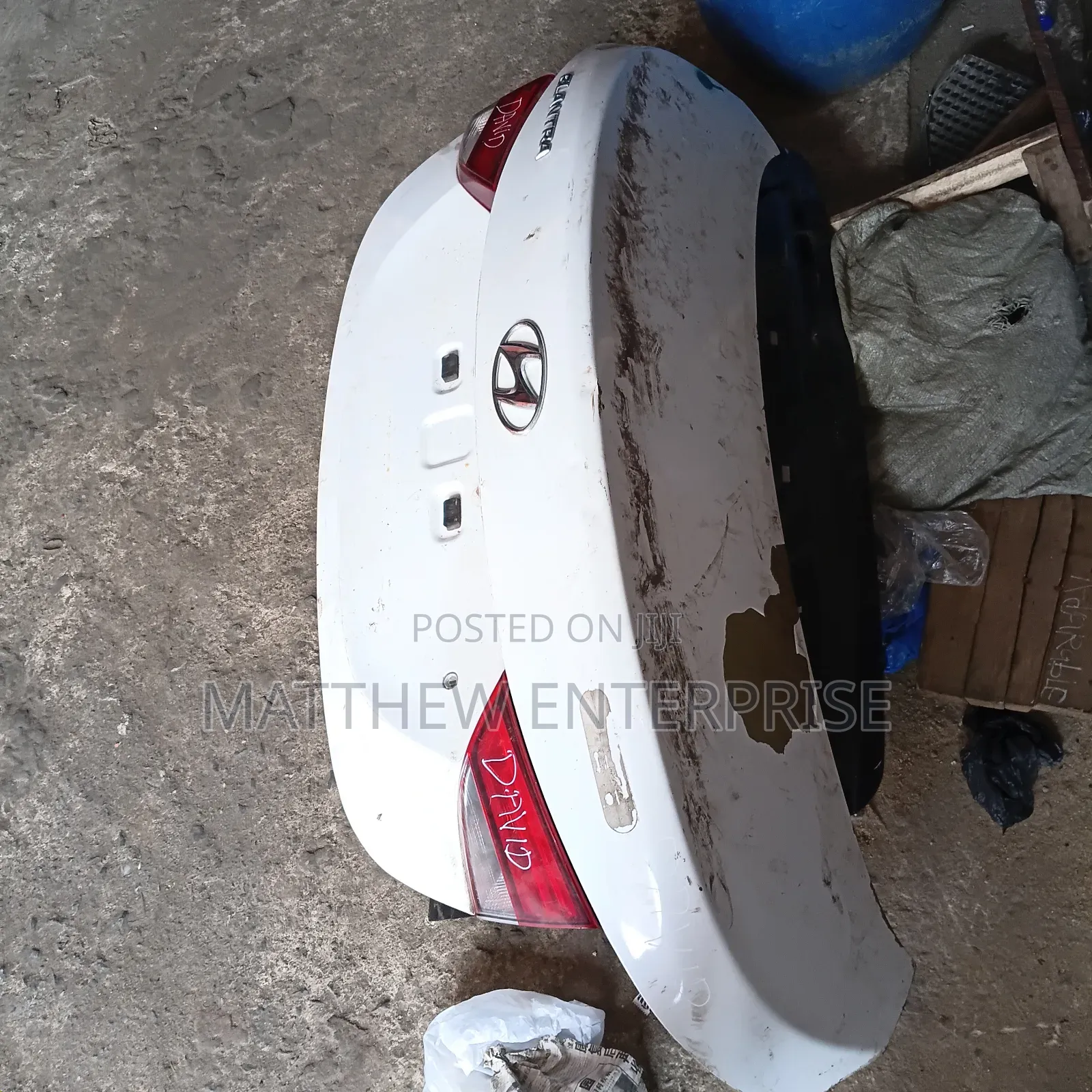 Hyundai Elantra 2014 Complete Boot